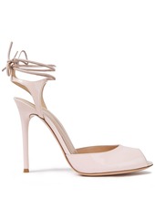 Gianvito Rossi Woman Muse 115 Patent-leather Sandals Pastel Pink
