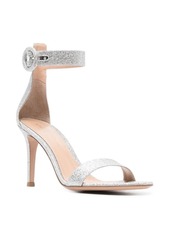 Gianvito Rossi Portofino 85mm glitter sandals