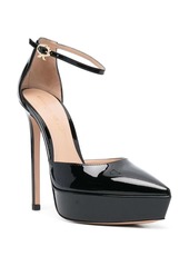 Gianvito Rossi Kasia 105mm patent-leather pumps