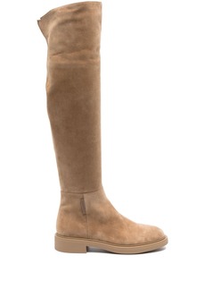 Gianvito Rossi Lexington over-the-knee suede boots
