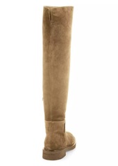 Gianvito Rossi Lexington Suede Over-The-Knee Boots