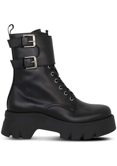 Gianvito Rossi Marloe leather combat boots