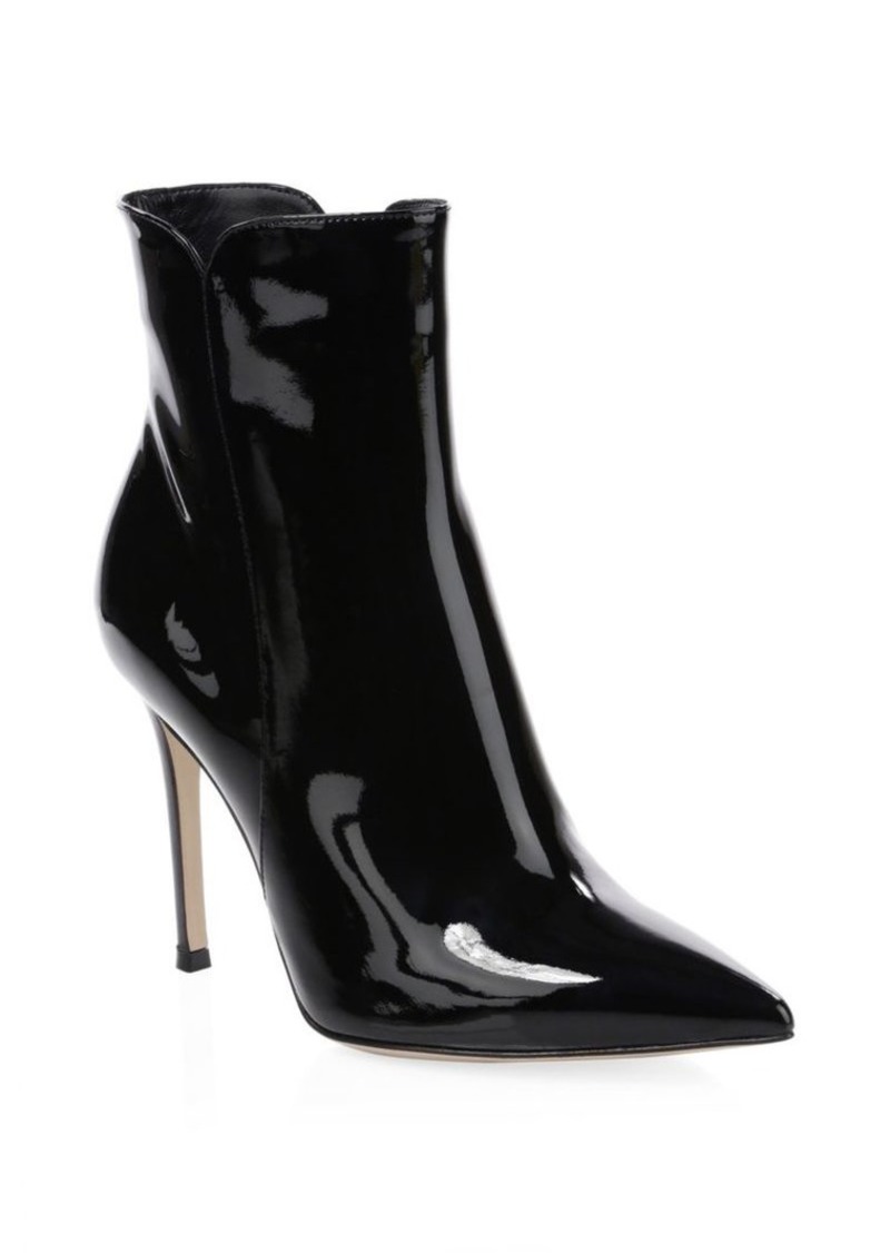 Gianvito Rossi Patent Leather High Heel Booties