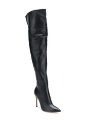 Gianvito Rossi Bea Cuissard leather thigh-high boots