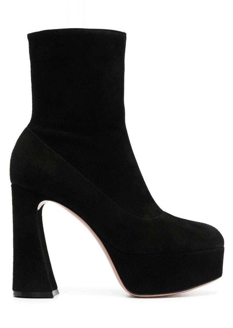 Gianvito Rossi Riccam 120mm platform boots