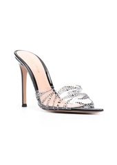 Gianvito Rossi Rika 105mm crystal-embellished mules