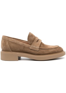 Gianvito Rossi Harris suede loafers