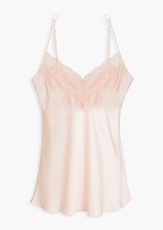 Ginia - Washed satin camisole - Pink - S