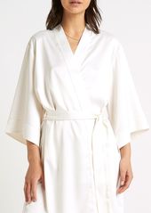 GINIA Silk Wrap Robe