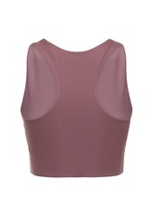 Girlfriend Collective Dylan Ribbed Stretch Tech Bra Top