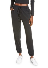 Girlfriend Collective Slim Straight Joggers in Black at Nordstrom