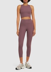 Girlfriend Collective Dylan Ribbed Stretch Tech Bra Top