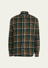 Gitman Brothers Shirt Co. Men's Check Flannel Sport Shirt