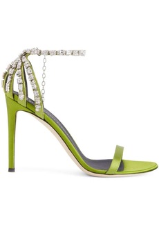 Giuseppe Zanotti Adele crystal 105mm sandals
