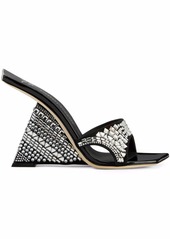 Giuseppe Zanotti Akira Shine crystal-embellished mules