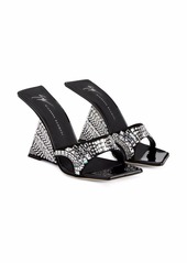 Giuseppe Zanotti Akira Shine crystal-embellished mules