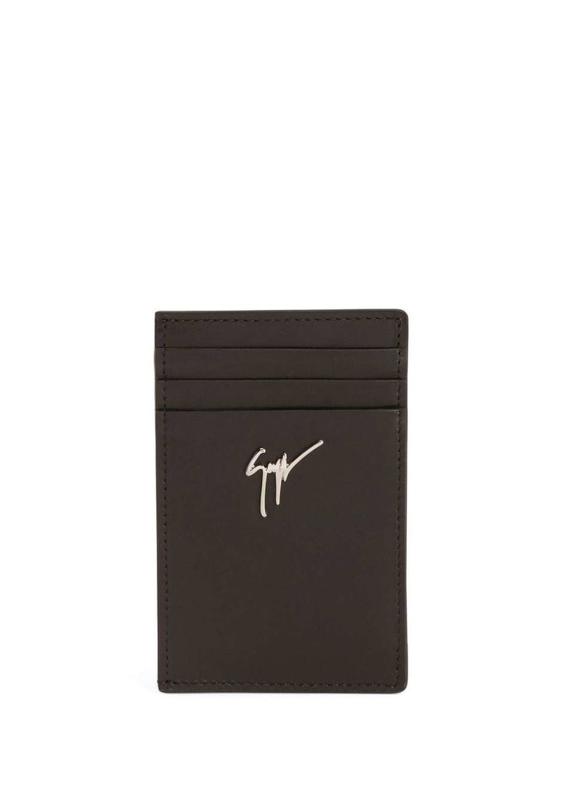 Giuseppe Zanotti Albert leather cardholder