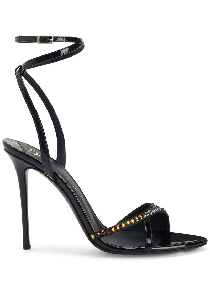 Giuseppe Zanotti Bellha 105mm crystal-embellished sandals