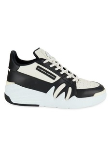 Giuseppe Zanotti Birel Talon High Top Leather Court Sneakers