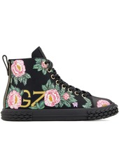 Giuseppe Zanotti Blabber floral high-top sneakers