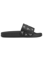 Giuseppe Zanotti Brett logo-print slides