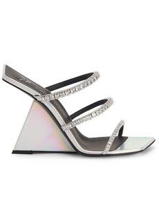 Giuseppe Zanotti Clareence leather 105mm sandals