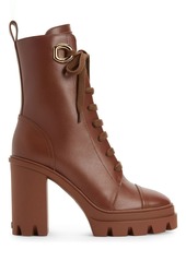 Giuseppe Zanotti Cubalibre leather ankle boots