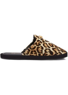 Giuseppe Zanotti Domitille leopard-print slippers