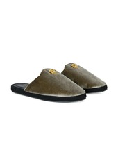 Giuseppe Zanotti Domitille velvet slippers
