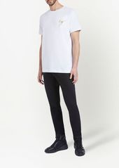 Giuseppe Zanotti embroidered logo cotton T-shirt