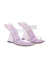 Giuseppe Zanotti Florance Plexi 105mm sandals