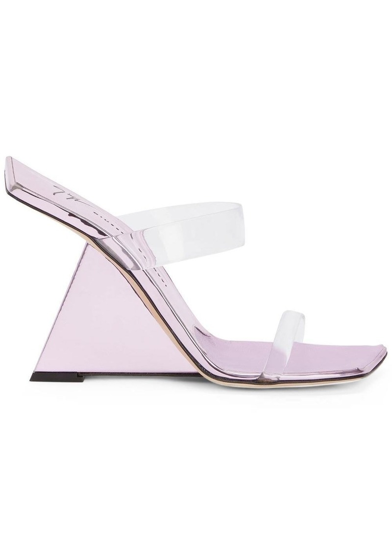 Giuseppe Zanotti Florance Plexi 105mm sandals