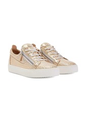 Giuseppe Zanotti Gail Kaleido metallic sneakers