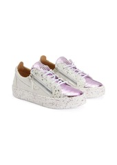 Giuseppe Zanotti Gail silver sneakers