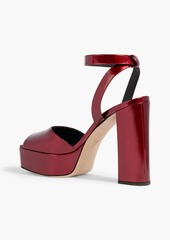 Giuseppe Zanotti - New Betty patent-leather platform sandals - Burgundy - EU 37