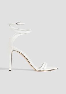 Giuseppe Zanotti - Cantadora faux patent-leather sandals - White - EU 36