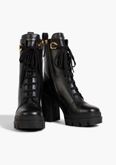 Giuseppe Zanotti - Cubalibre 80 lace-up leather ankle boots - Black - EU 41