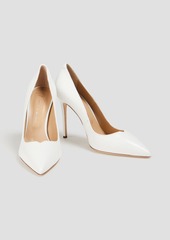 Giuseppe Zanotti - Faux patent-leather pumps - White - EU 39.5