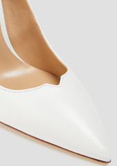 Giuseppe Zanotti - Faux patent-leather pumps - White - EU 39.5