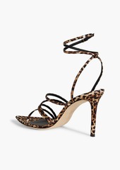 Giuseppe Zanotti - Leopard-print satin sandals - Animal print - EU 35