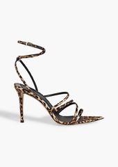 Giuseppe Zanotti - Leopard-print satin sandals - Animal print - EU 35