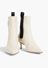 Giuseppe Zanotti - Raquel 50 textured-leather ankle boots - White - EU 38.5