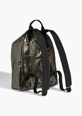 Giuseppe Zanotti - Sequined shell backpack - Metallic - OneSize