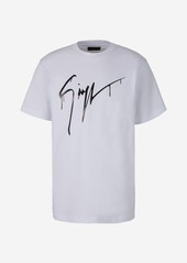 GIUSEPPE ZANOTTI PRINTED LOGO T-SHIRT