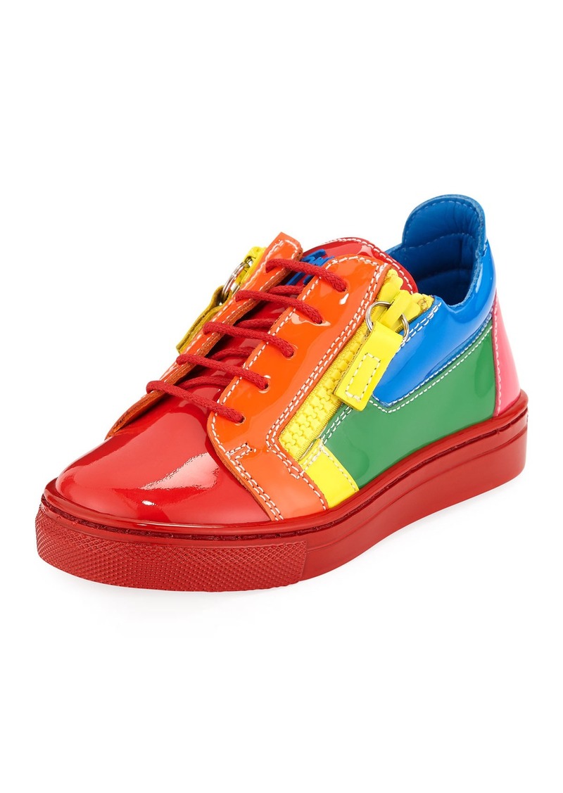 rainbow sneakers toddler