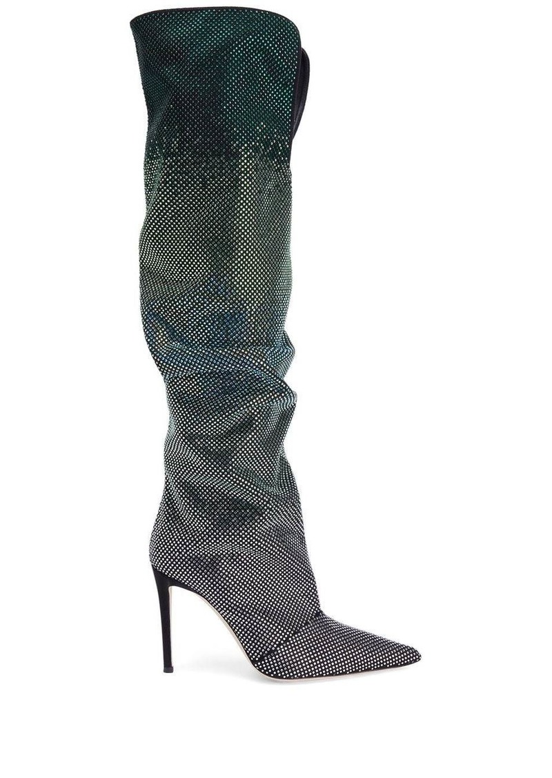 Giuseppe Zanotti GZ Gala Caleido knee-high boots