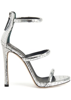 Giuseppe Zanotti Harmony 120mm metallic-effect sandals