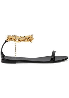 Giuseppe Zanotti Intriigo Chain flat sandals