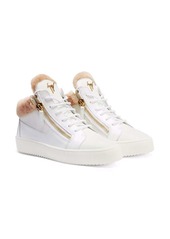 Giuseppe Zanotti Kriss shearling-lined mid-top sneakers