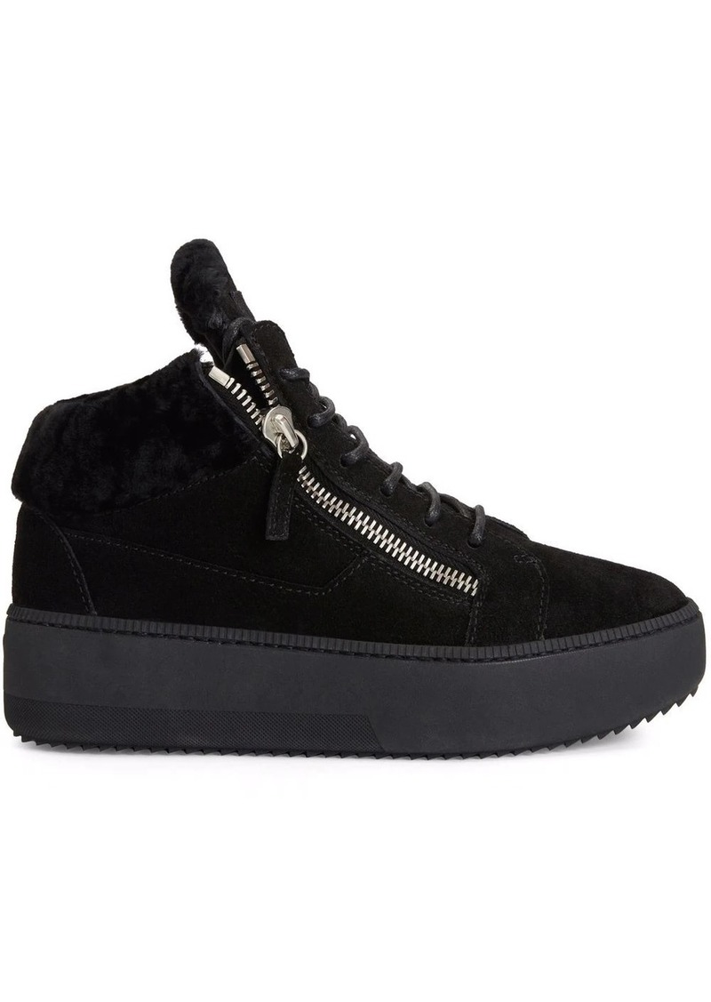 Giuseppe Zanotti Kriss shearling-lined sneakers